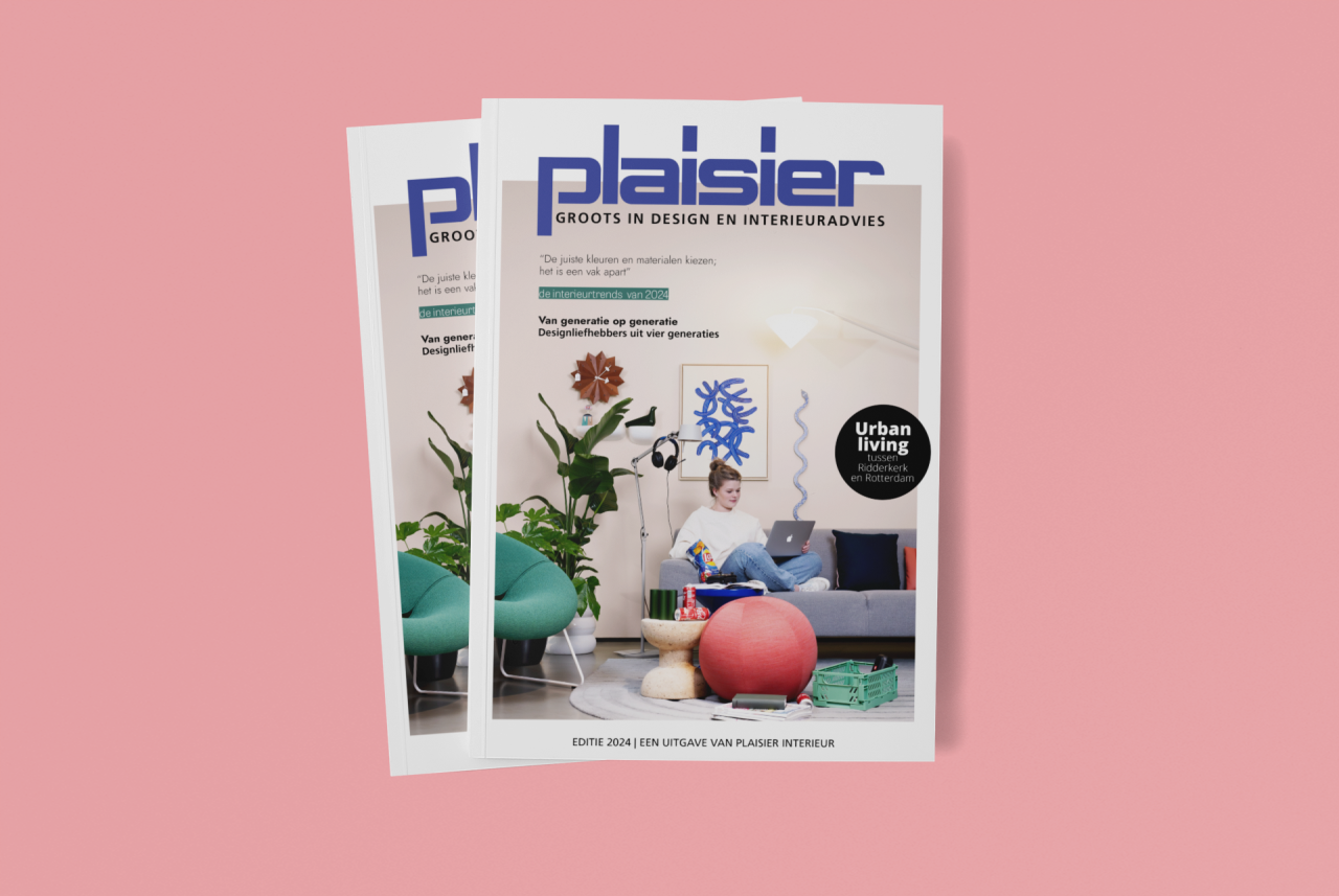 Gemaakte magazines voor klant Plaisier